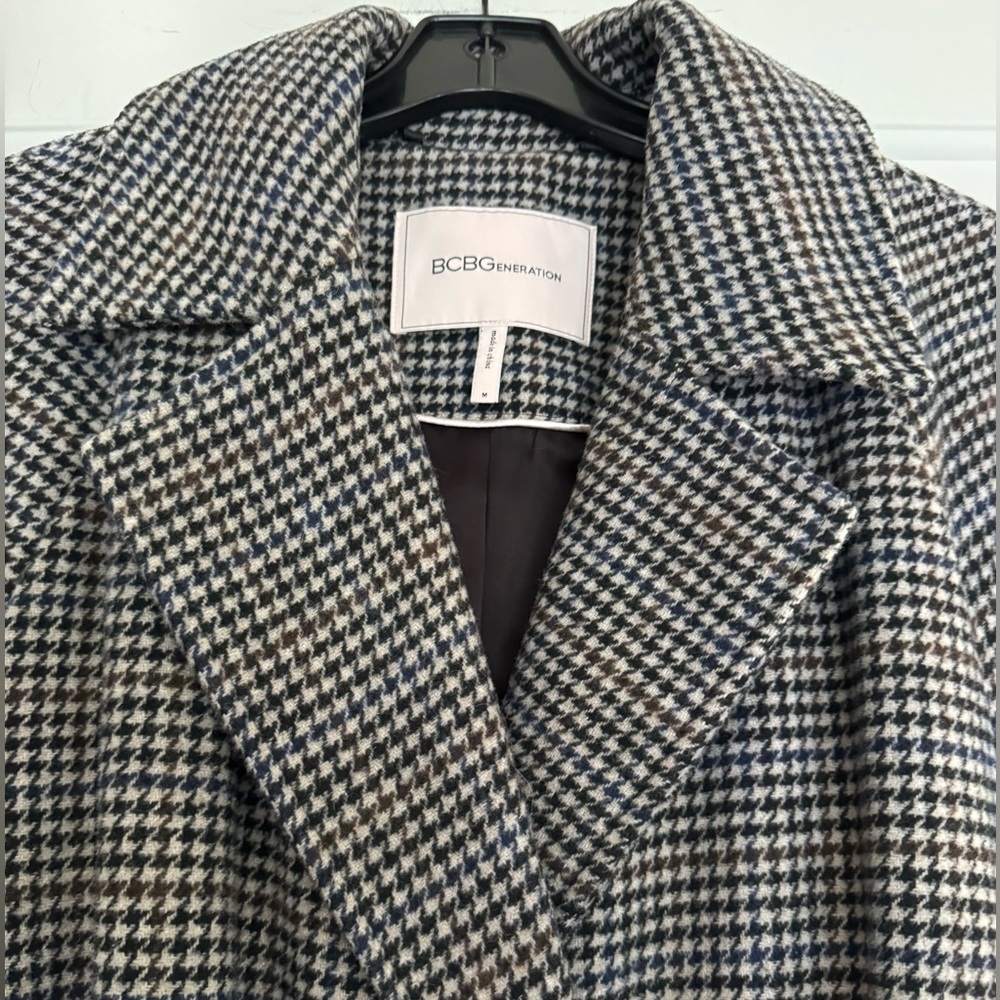 Bcbgeneration Houndstooth Winter Coat - image 6